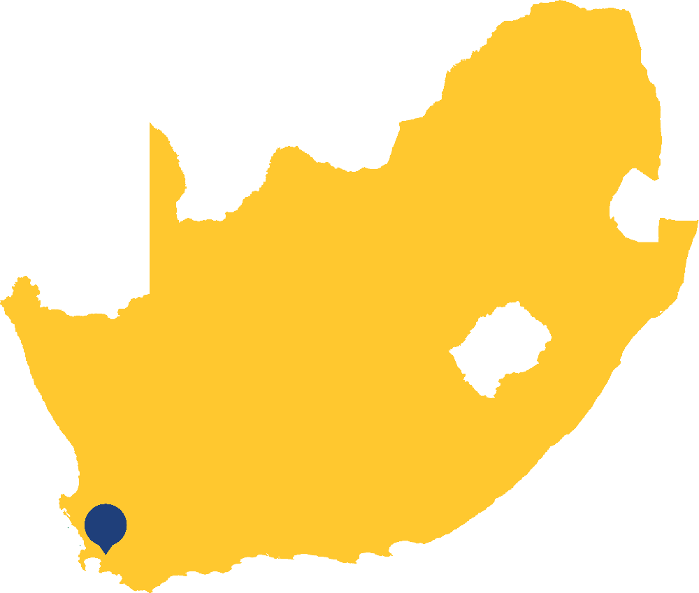 Stellenbosch, South Africa Map